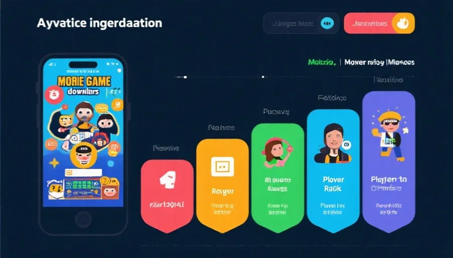 本周游戏下载量与玩家活跃度可视化